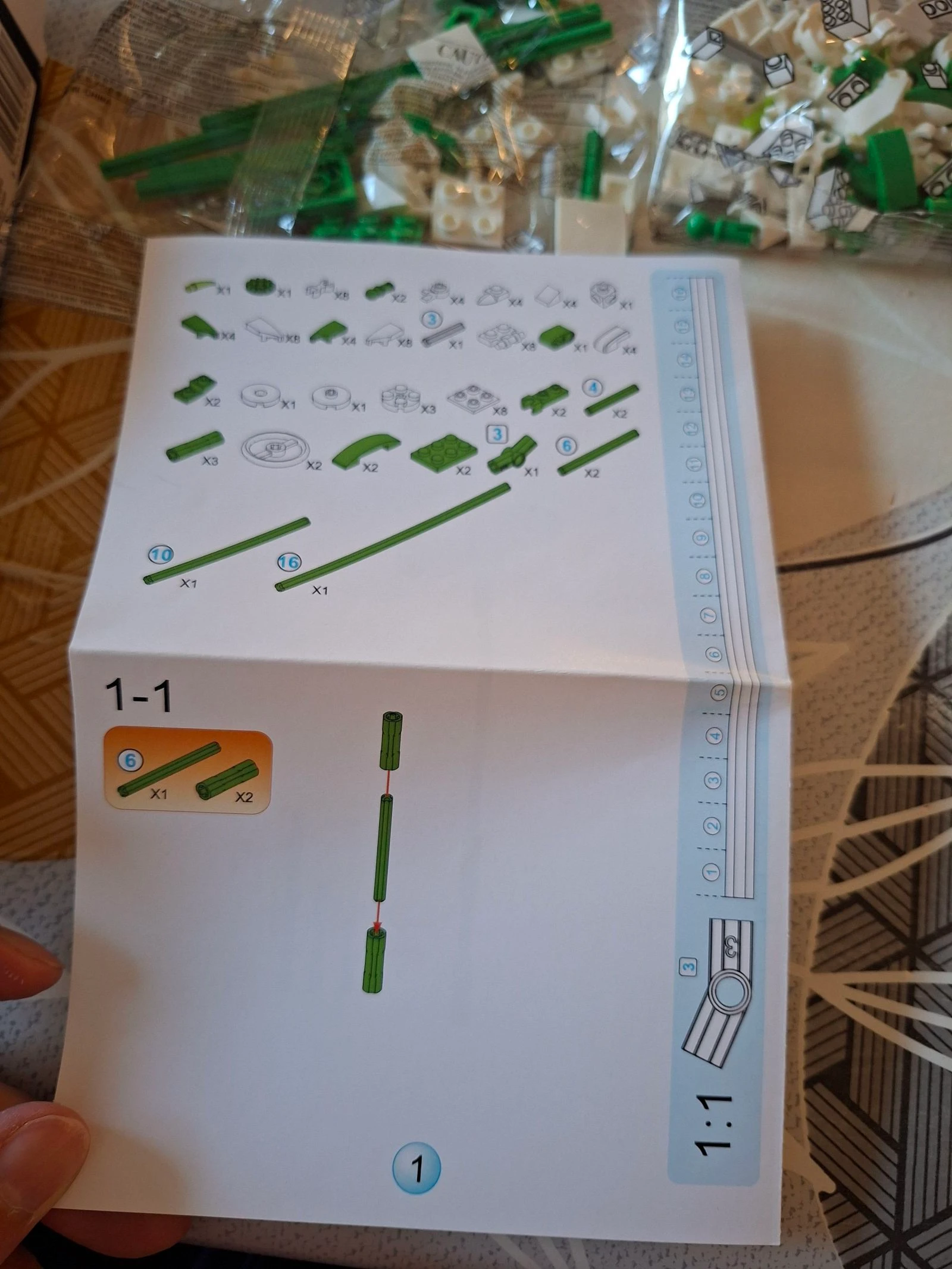Kit de construcción Flor Jazmín – Compatible con ladrillos de construcción – Nuevo – photo 4